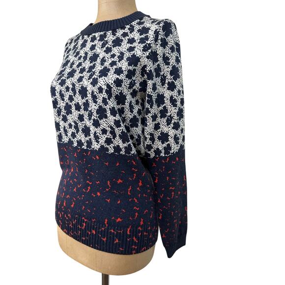 Tory Burch Wool Floral Sweater - Picture 4 of 6